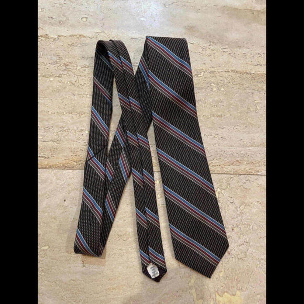 Oakton Tie‎ Vintage Necktie Striped